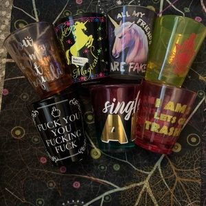 Shot glasses